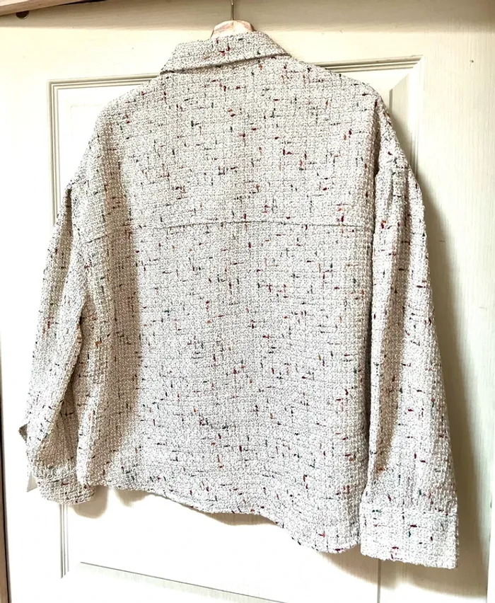 Veste chemise aspect tweed - neuve jamais portée - photo numéro 12