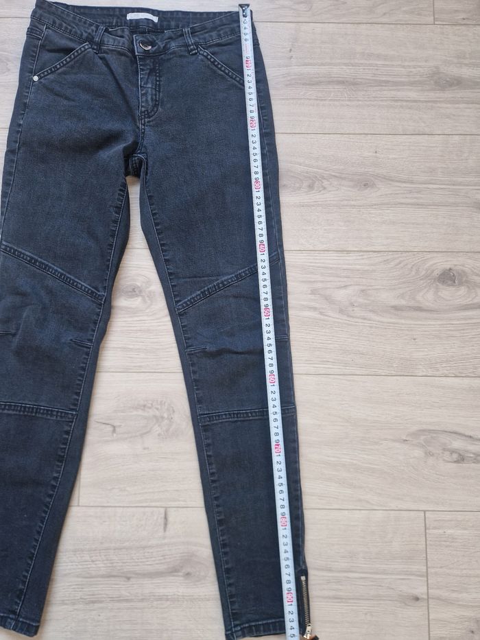 Jean femme noir LPB Woman taille 38 - photo numéro 9