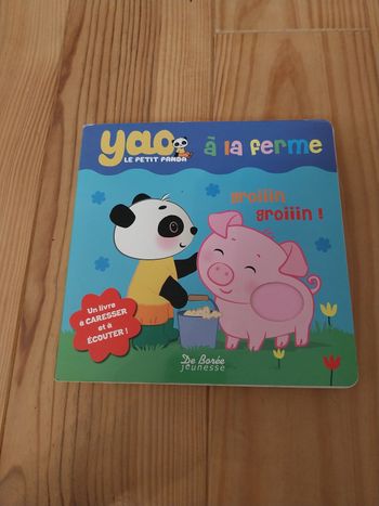 Livre Yalo le petit panda à la ferme
