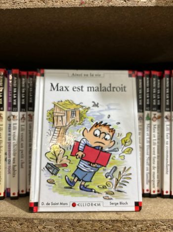 Livre Max est maladroit