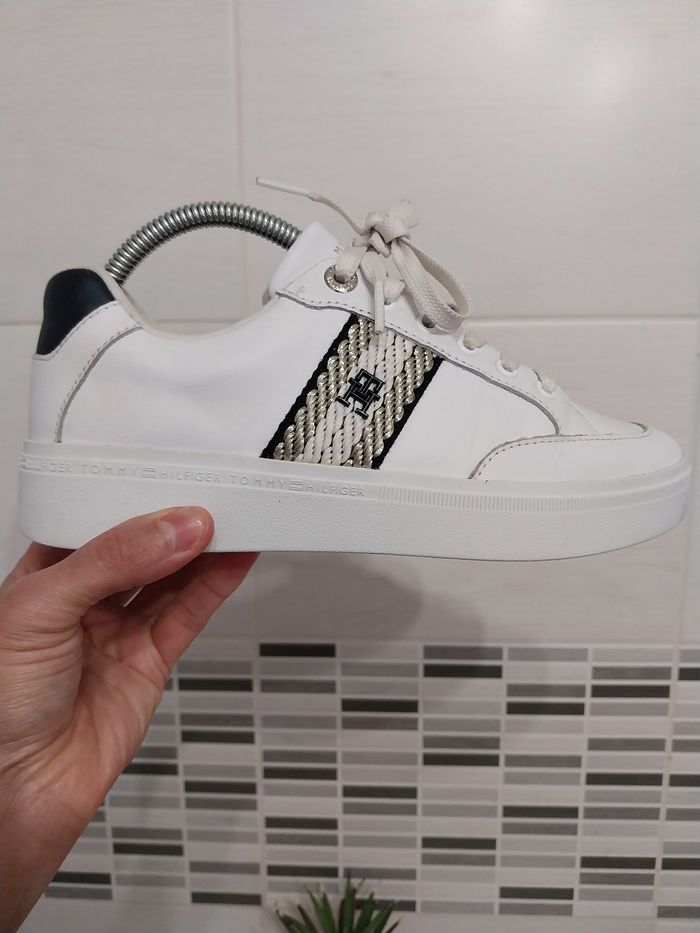 Baskets tommy hilfiger taille 37 - photo numéro 7
