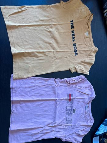 Lot tee-shirts courtes Kiabi 8 ans