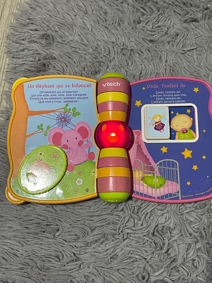 Livre interrractif rose VTECH - photo numéro 5