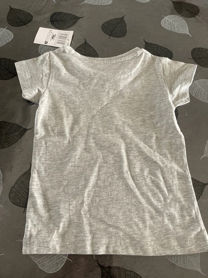 Teeshirt gris manches courtes 4 ans Super U - photo numéro 4