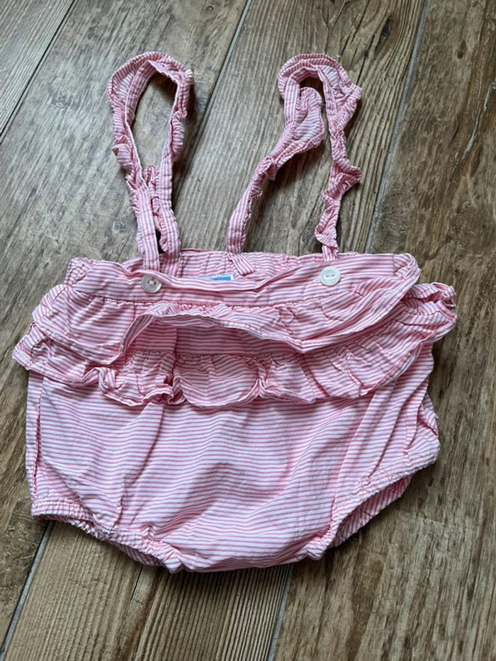 Barboteuse à bretelles