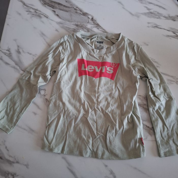 Levi's T-shirt kaki  taille 24M - photo numéro 2