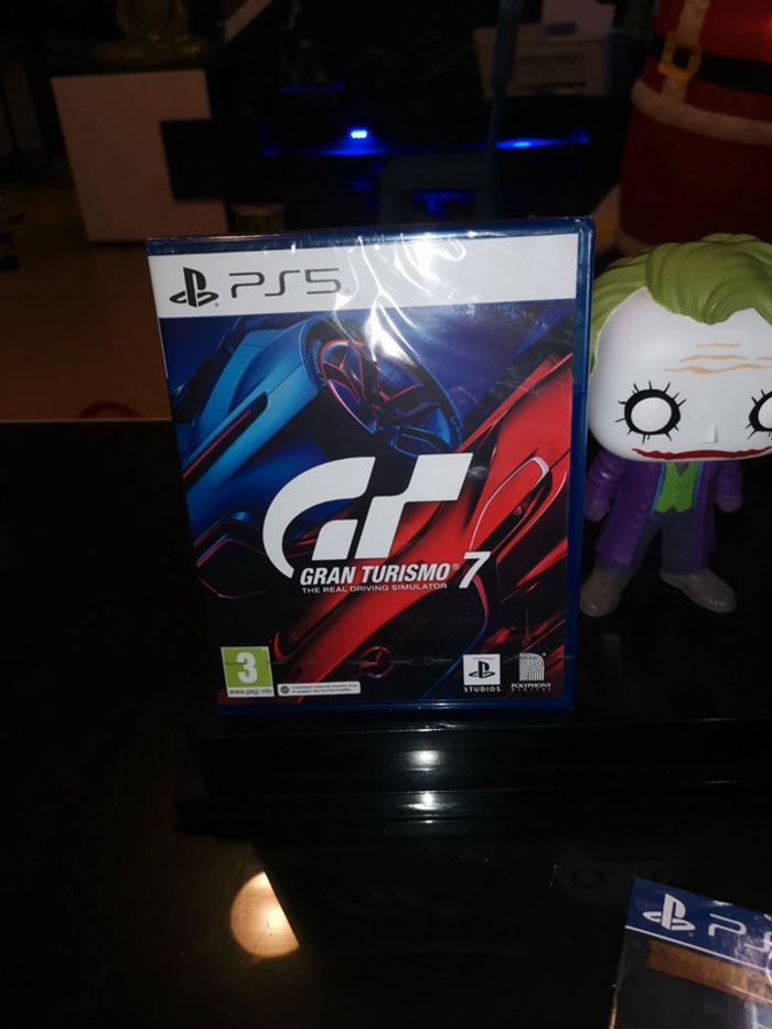 Jeu ps5 gran turismo 7 neuf sous blister