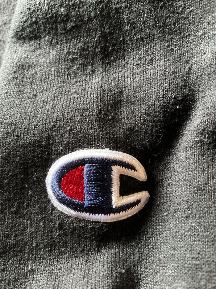 Sweat à capuche noir pour homme Champion Twenty taille L 262 - photo numéro 3