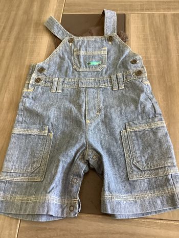 Salopette coton taille 18 mois