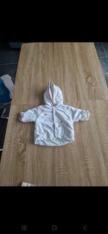 Veste chaude 3 mois