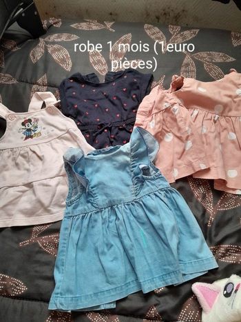 Habbit fille 1 à 6 mois