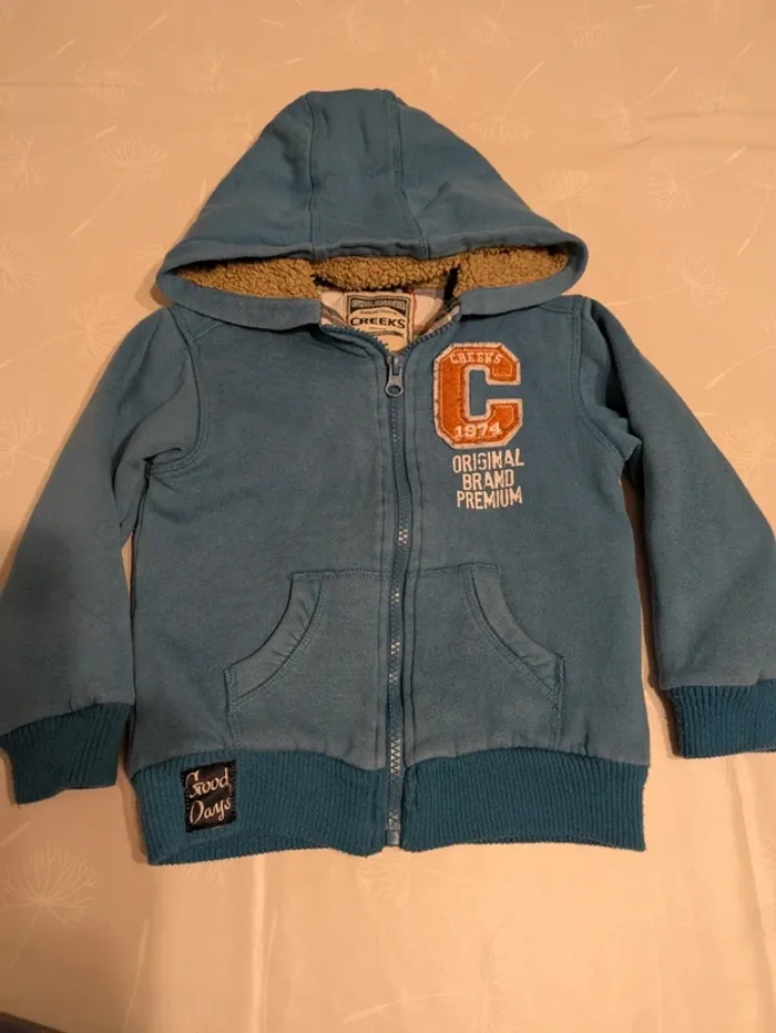 Lot de 2 sweats / vestes garçon 3 ans - photo numéro 7