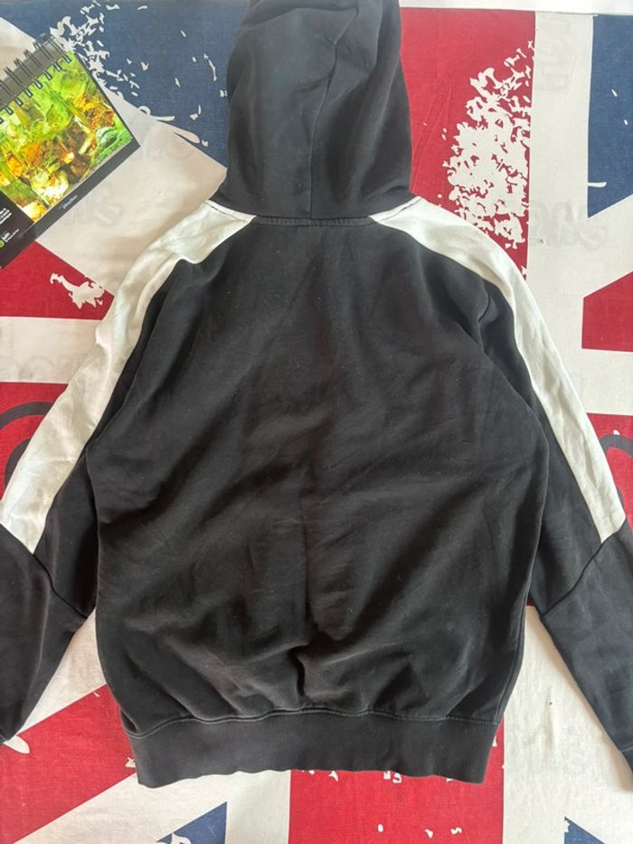 Sweat à capuche Puma imprimé blanc noir taille S - photo numéro 10