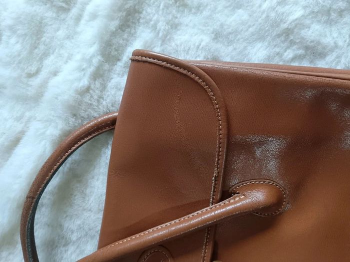 Sac roseau vintage Longchamp - photo numéro 4