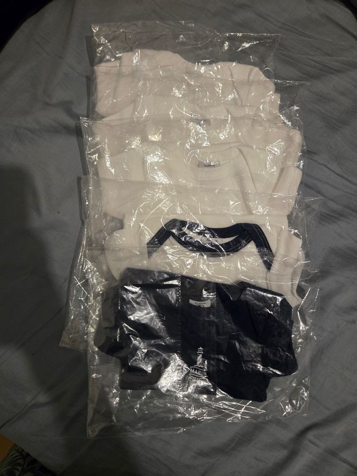 Lot de 5 bodies body neuf garçon - photo numéro 5