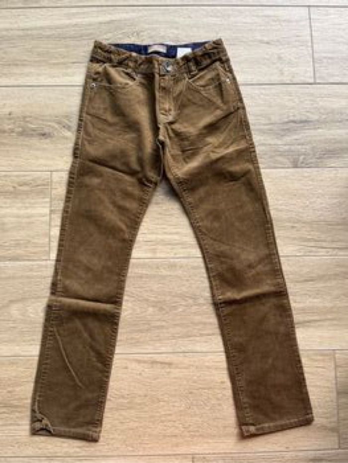 Pantalon velours Jean Bourget taille 10 ans
