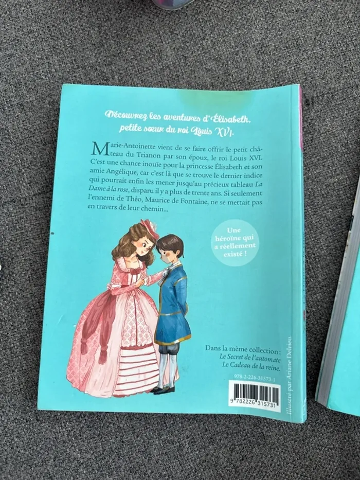 Lot de livre Élisabeth princesse à Versailles - photo numéro 3