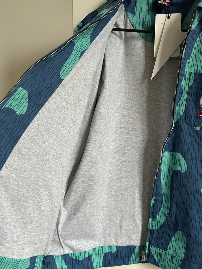Veste zippée Gotcha Rain Camo Bleu & Menthe Neuve Homme Taille M - photo numéro 9