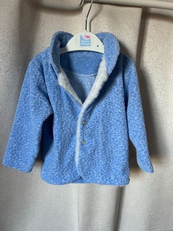 Gilet veste coton anti allergique 6/9 mois baby im