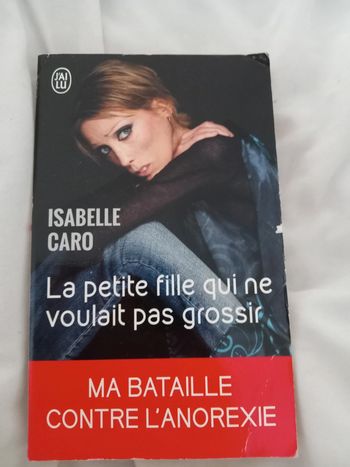 Livre la petite fille qui ne voulait pas grossir
