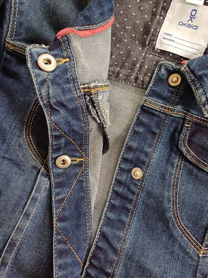 Veste en Jean Okaïdi - photo numéro 4