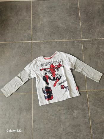 Tee-shirt manches longues Spiderman