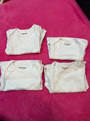 Lot bodies manches courtes 