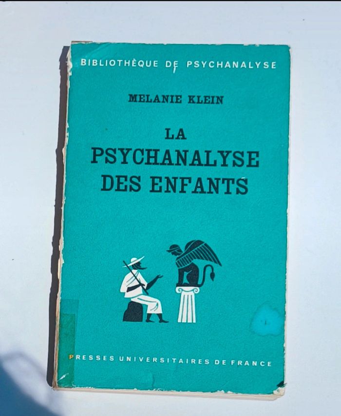Livre la psychanalyse des enfants