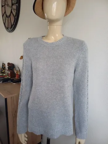 Pull gris L