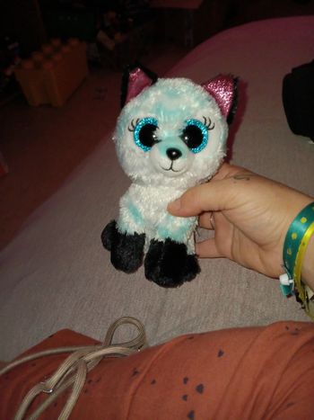 Peluche ty chien 15cm env Atlas