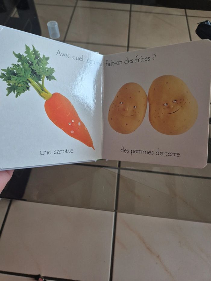 Livre les légumes l'imagerie des bébés - photo numéro 2