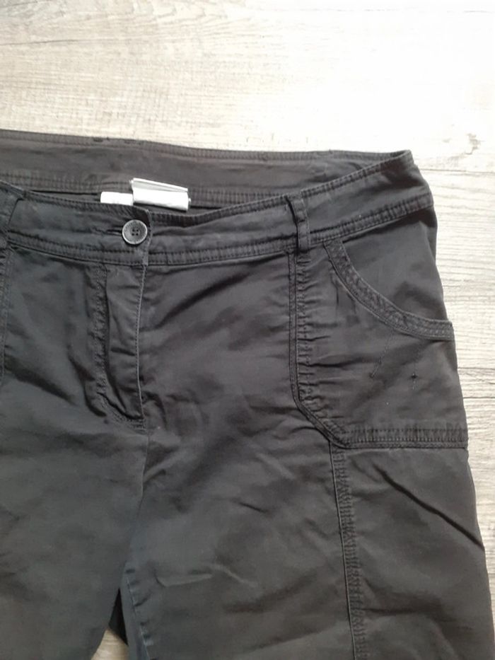 Pantacourt femme noir taille 42 - photo numéro 4