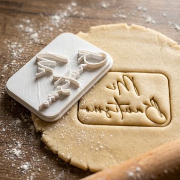 Emporte-pièce Tampon Biscuit Mi Bautismo Baptême Pâtisserie
