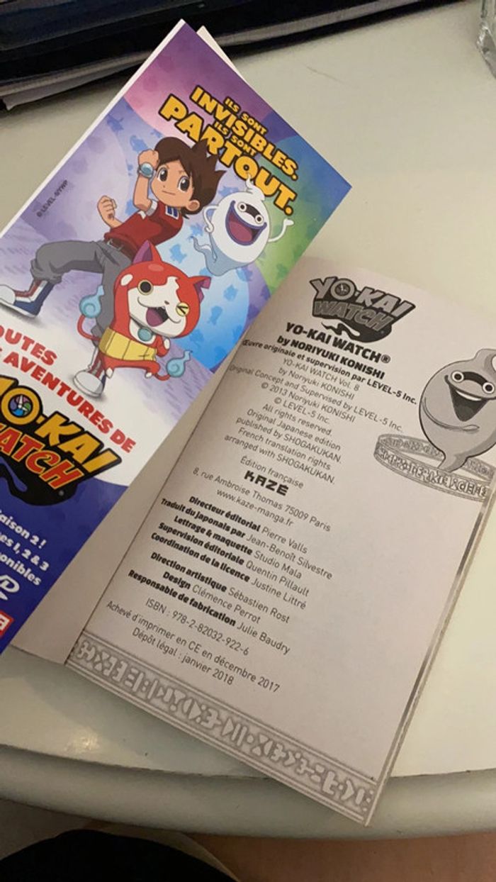 Mangua Yo-kai watch tome 8 - photo numéro 4