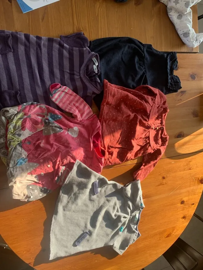 Lot de vêtements filles 9 mois - photo numéro 5