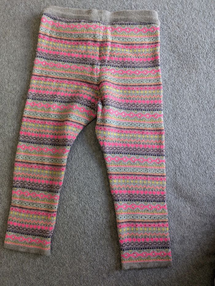 Lot de deux pantalons bébé 24 mois fille, était impeccable - photo numéro 9