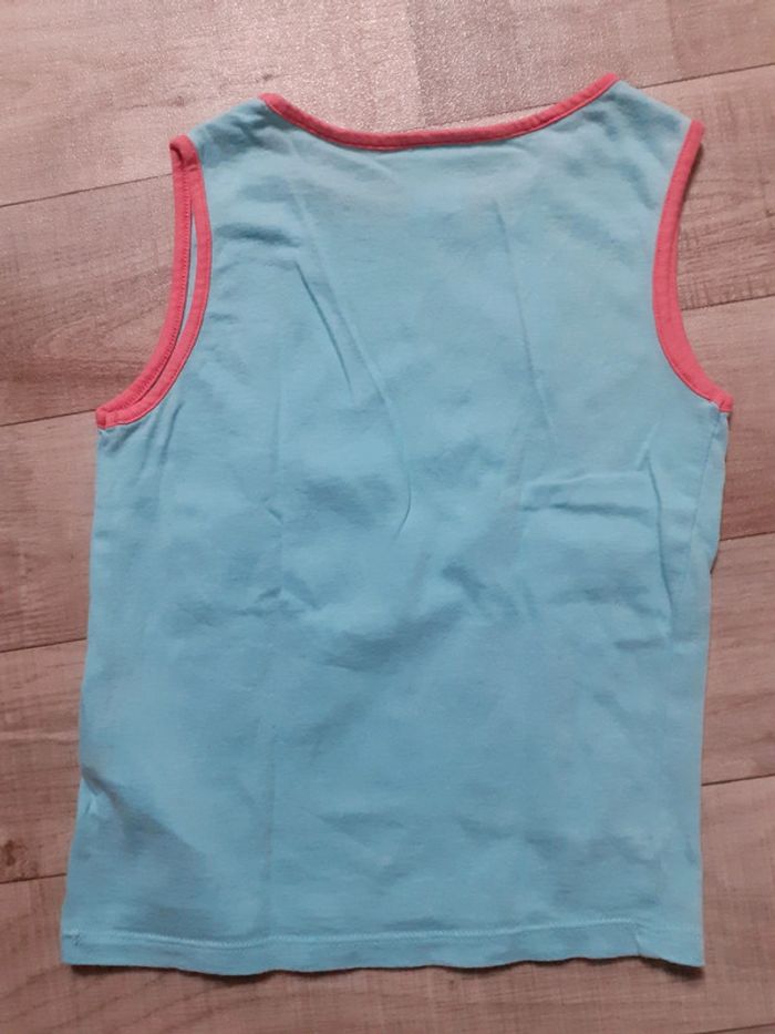 Débardeur fille turquoise 3 ans - photo numéro 5
