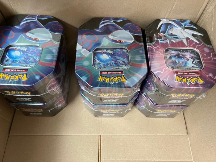Lot de 6 pokebox dialga/ kyogre neuf scellé Pokémon