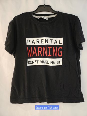 T-shirt 10 ans