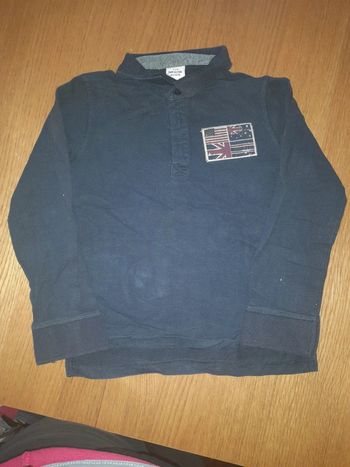 Polo manches longues Tape à l'œil 8 ans
