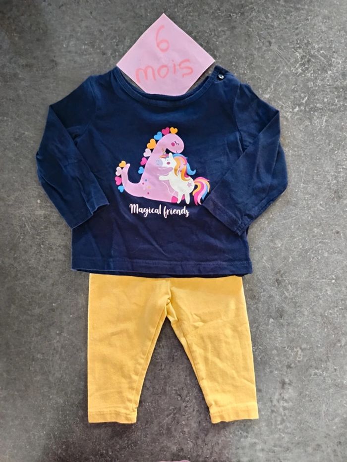 Ensemble licorne 6 mois