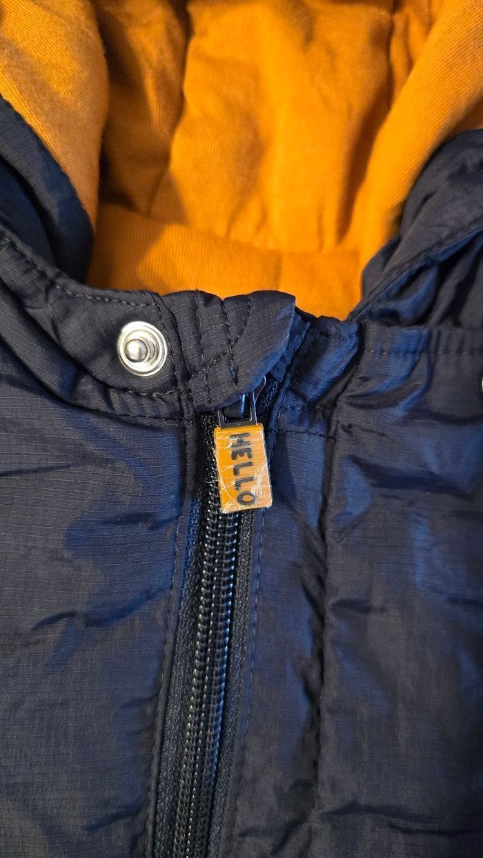 Neufs (non portés) 🥰🤩😍💙 Parka et bonnet 3mois Garçon 💙😍 - photo numéro 3