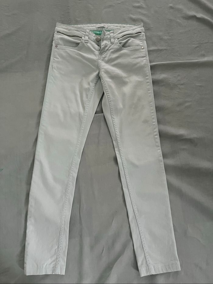 Jean vert pale