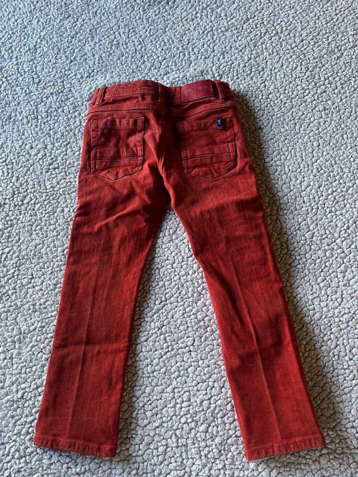 Jean Okaidi Slim rouge 3 ans - photo numéro 4