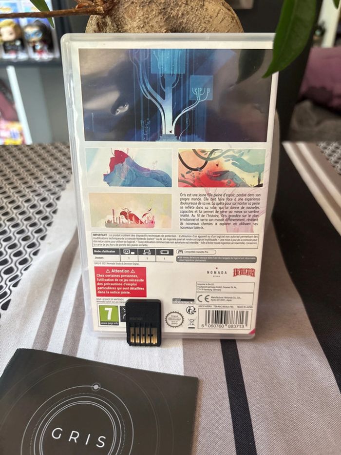 Jeu Nintendo switch gris - photo numéro 2