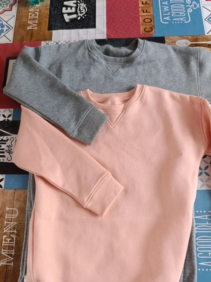 Deux robe sweat 9 ans