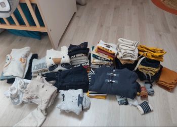 gros lot de vêtements pour garçon 3 mois 