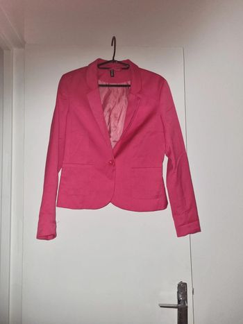 Blazer rose femme