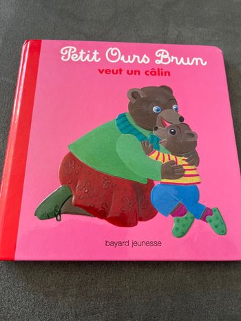 Livre petit ours brun veut un câlin 