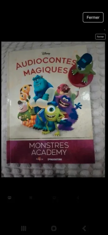 52eme audioconte magique collection altaya deagostini livre et figurine disney audio conte